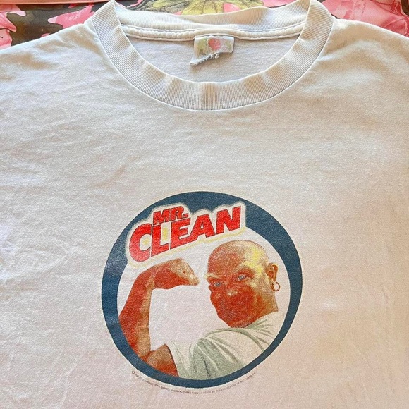COPY - mr. clean cropped graphic tee - Picture 4 of 8